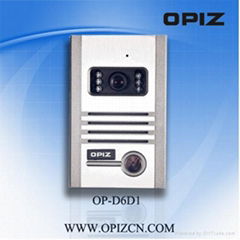 color or B/W video door camera