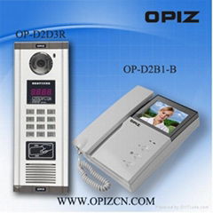 2 wires video intercom system