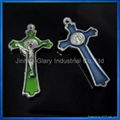 5.5cm Silver St. Benedict Crucifix,Cruxfix Pendant