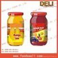 mango jam and mixed fruit jam