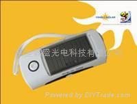 Solar charger radio flashlignt 
