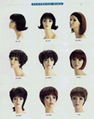 Synthetic hair wigs