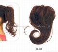 Synthetic hair pieces 1