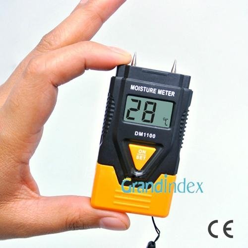 Wood moisture meter DM1100 with digital display 5