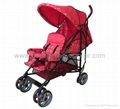 baby trandem b   y stroller 1