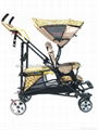 baby tandem jogger stroller 2