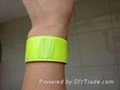 High visibility safety arm band
