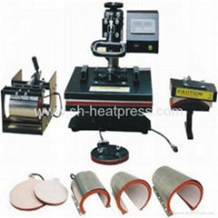 4in1, 6in1, 8in1 Combo heat press machine (t-shirt, plate, hat, mug)