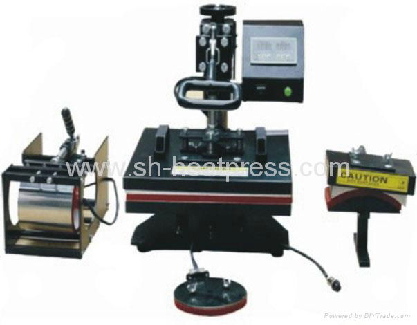4in1, 6in1, 8in1 Combo heat press machine (t-shirt, plate, hat, mug) 2