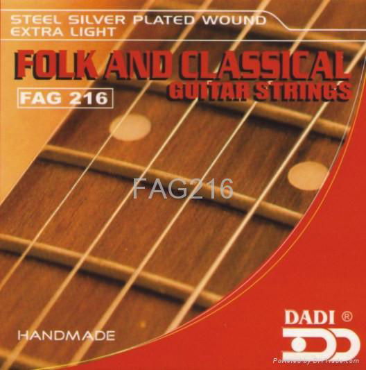 Folk and clssical guitar strings 3