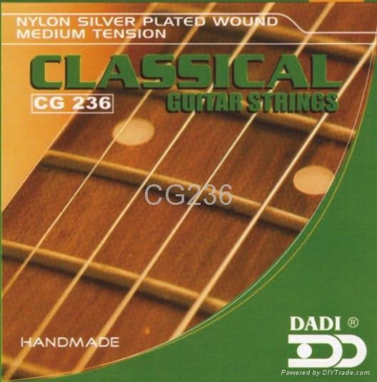 Classical gitar strings 4