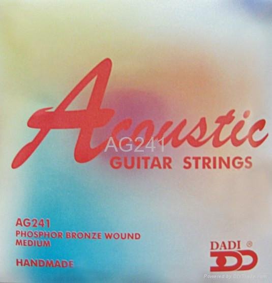 Acoustic guitar strings 2