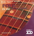 Folk guitar strings 4