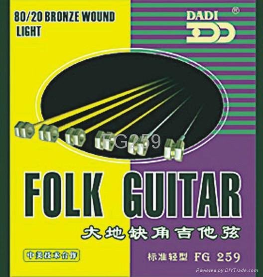 Folk guitar strings 5