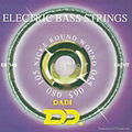 Electric bass guitar strings