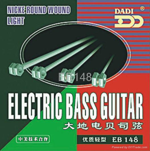 Electric bass guitar strings 4