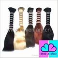 100%human hair bulk 2