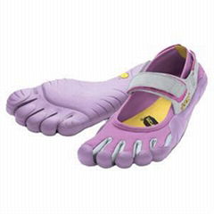 vibram toe shoes sprint running shoes pink yellow flexible