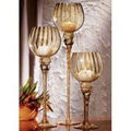 Glass candle holder 1