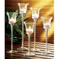 Glass candle holder 1