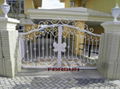 wrought iron gate