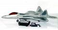 F-22 Raptor fighter with Twin 55mm Jet ( rc aircraft ) 3