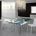 glas-steel dining table WC-BT899 4