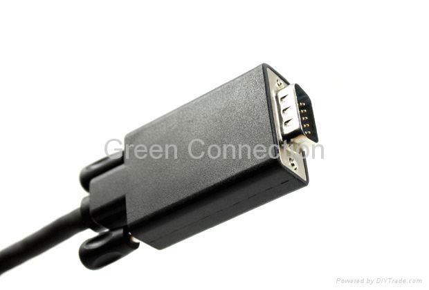 DisplayPort to VGA  Converter Cable  Male to Male  3