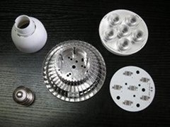 PAR30 6合1 10W LED鰭片式燈杯套件