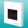 RF 3-way wireless touch screen switch