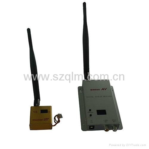 1.2GHz 300mW microwave wireless AV transmitter and receiver 3