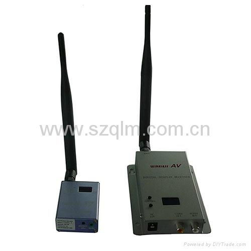 1.2GHz wireless analog audio video sender and receiver 3