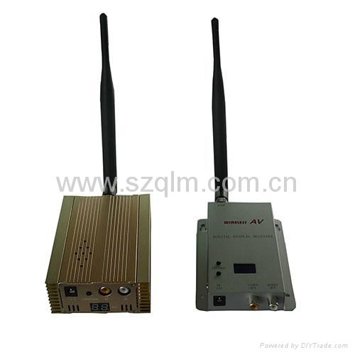 1.2GHz 3000mW long range audio video wireless analog sender 3