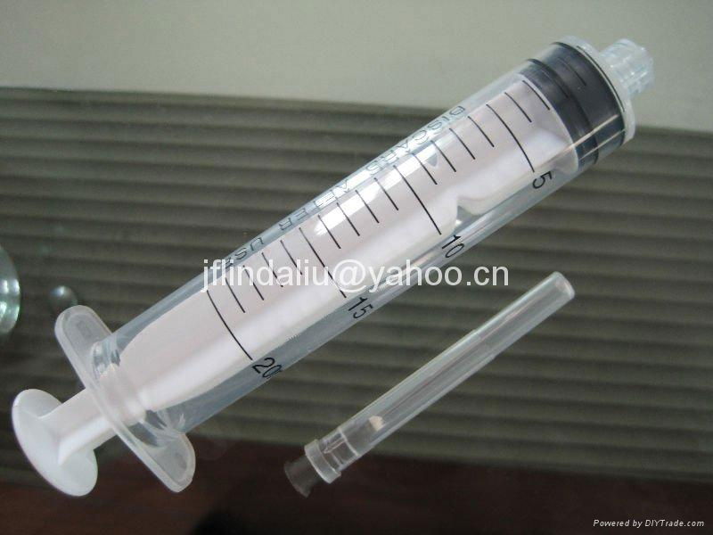 3 parts luer lock sterile syringes