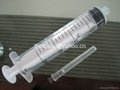 3 parts luer lock sterile syringes