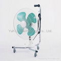 Movable fan - 3 wheels 2