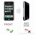 Privacy LCD Screen Protector Guard For iphone 4 4G 3