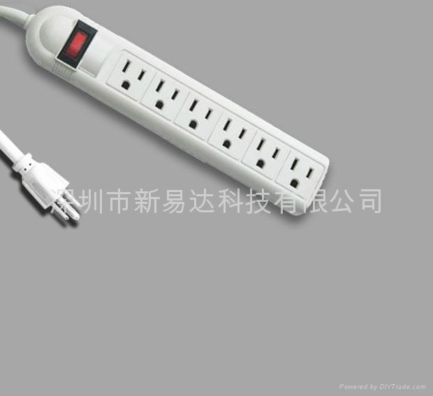 6 outlets UL power strip