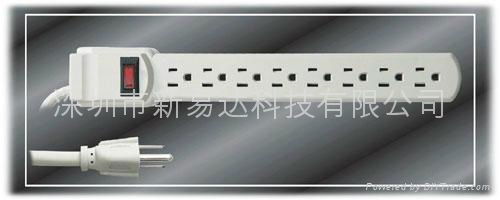 8 outlets US power strip