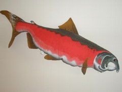 stuffed fish pillow (4 designs)