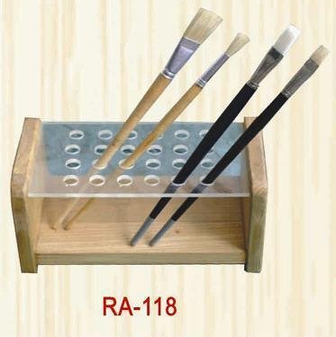 wooden paint brush holder(RA-118)