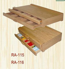 drawers wood pastel box(RA-115 116)