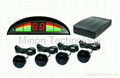 LED Display 4 Parking Sensor with Car