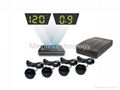 Car Parking Assist System With Head Up Display Parking Sensor 1