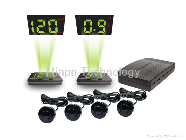 Car Parking Assist System With Head Up Display Parking Sensor 3