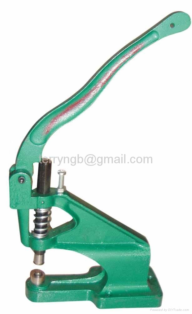 china hot heavy duty mannual grommet tools-punching machine 3