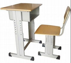 school desk and chair 