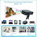 DLP LED Pico Projector For digital products with video output 3