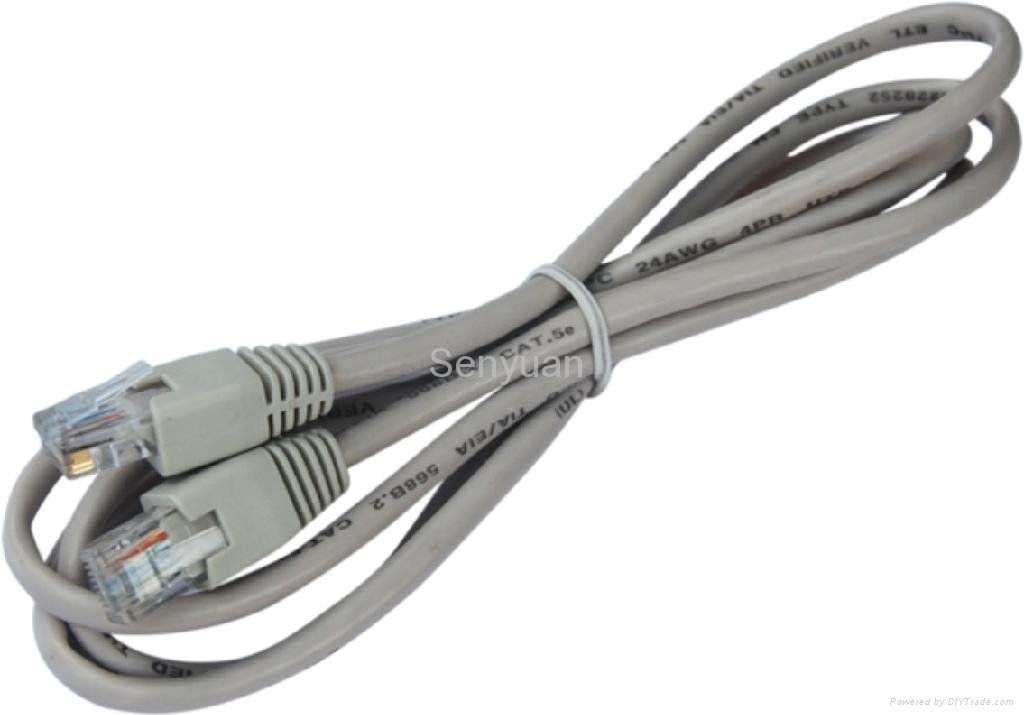 1 ft  Cord RJ11, 6P/4C Flat Silver Satin Cable  5