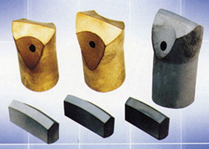 Hard alloy products for rock drilling tools